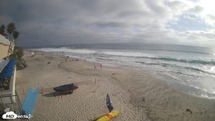 17th St. Del Mar Beach - 4K SW Live Webcam - Jun 10, 2026, 5:41pm PDT