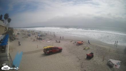 17th St. Del Mar Beach - 4K SW Live Webcam - Jun 5, 2026, 3:09pm PDT