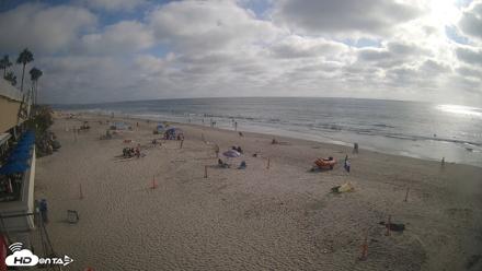 17th St. Del Mar Beach - 4K SW Live Webcam - Aug 12, 2026, 5:17pm PDT