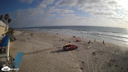 17th St. Del Mar Beach - 4K SW Live Webcam - May 22, 2026, 5:58pm PDT