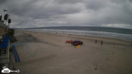 17th St. Del Mar Beach - 4K SW Live Webcam - Apr 12, 2026, 2:40pm PDT