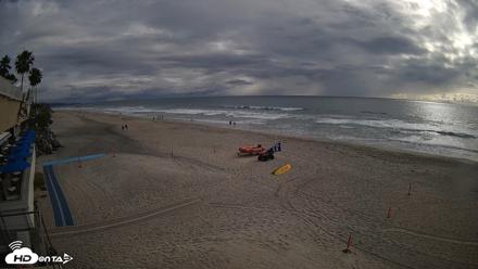 17th St. Del Mar Beach - 4K SW Live Webcam - Apr 12, 2026, 5:14pm PDT