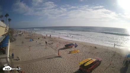 17th St. Del Mar Beach - 4K SW Live Webcam - Jul 24, 2026, 5:54pm PDT