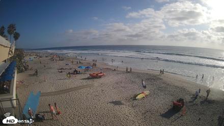 17th St. Del Mar Beach - 4K SW Live Webcam - Jun 7, 2026, 5:51pm PDT