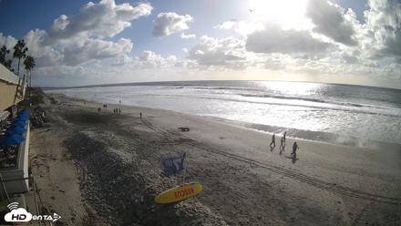 17th St. Del Mar Beach - 4K SW Live Webcam - Oct 12, 2026, 4:12pm PDT