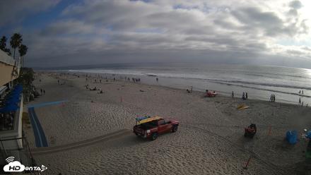 17th St. Del Mar Beach - 4K SW Live Webcam - May 9, 2026, 5:48pm PDT