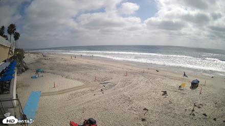 17th St. Del Mar Beach - 4K SW Live Webcam - May 21, 2026, 4:13pm PDT