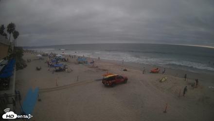17th St. Del Mar Beach - 4K SW Live Webcam - Jun 27, 2026, 5:27pm PDT