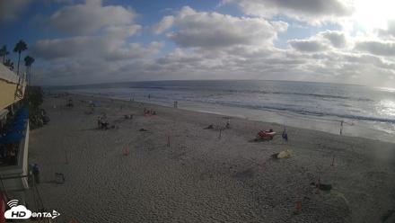 17th St. Del Mar Beach - 4K SW Live Webcam - Aug 12, 2026, 5:49pm PDT