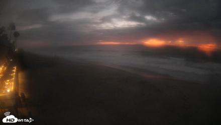 17th St. Del Mar Beach - 4K SW Live Webcam - Sep 6, 2026, 7:37pm PDT