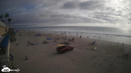 17th St. Del Mar Beach - 4K SW Live Webcam - Aug 15, 2026, 5:19pm PDT