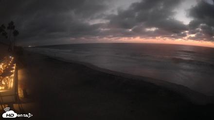 17th St. Del Mar Beach - 4K SW Live Webcam - Sep 22, 2026, 7:18pm PDT