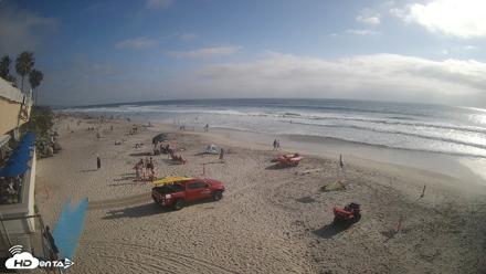 17th St. Del Mar Beach - 4K SW Live Webcam - Jun 5, 2026, 5:26pm PDT