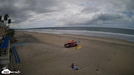 17th St. Del Mar Beach - 4K SW Live Webcam - Apr 12, 2026, 12:08pm PDT