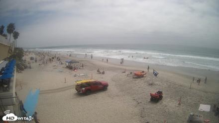 17th St. Del Mar Beach - 4K SW Live Webcam - Jun 5, 2026, 2:29pm PDT