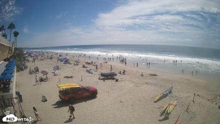 17th St. Del Mar Beach - 4K SW Live Webcam - Aug 15, 2026, 2:51pm PDT