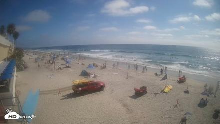 17th St. Del Mar Beach - 4K SW Live Webcam - Jun 12, 2026, 4:16pm PDT