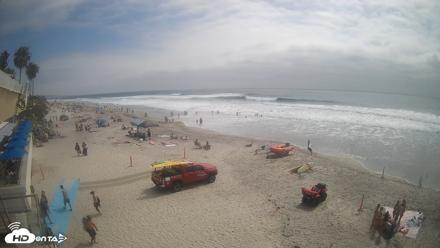 17th St. Del Mar Beach - 4K SW Live Webcam - Jun 5, 2026, 3:17pm PDT