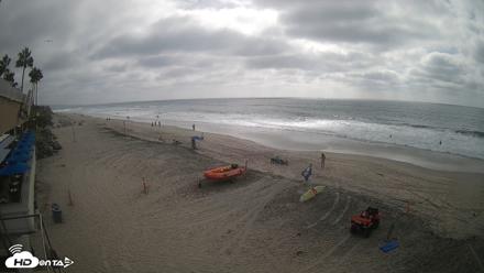 17th St. Del Mar Beach - 4K SW Live Webcam - Sep 23, 2026, 3:20pm PDT