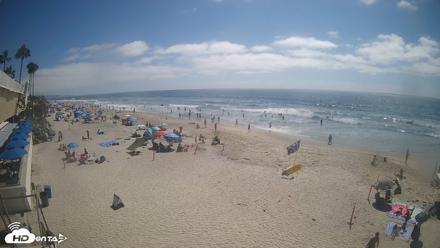 17th St. Del Mar Beach - 4K SW Live Webcam - Aug 16, 2026, 3:15pm PDT