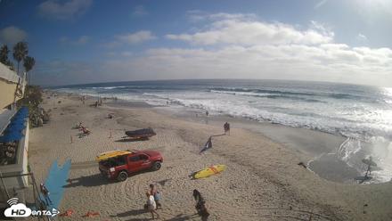 17th St. Del Mar Beach - 4K SW Live Webcam - Jun 9, 2026, 5:17pm PDT