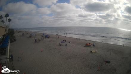 17th St. Del Mar Beach - 4K SW Live Webcam - Aug 12, 2026, 5:15pm PDT