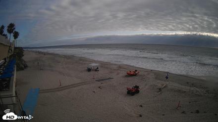 17th St. Del Mar Beach - 4K SW Live Webcam - May 26, 2026, 5:48pm PDT