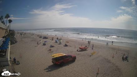 17th St. Del Mar Beach - 4K SW Live Webcam - Aug 26, 2026, 3:42pm PDT