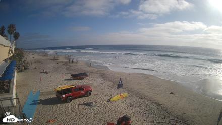 17th St. Del Mar Beach - 4K SW Live Webcam - Jun 9, 2026, 5:49pm PDT