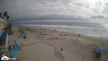 17th St. Del Mar Beach - 4K SW Live Webcam - Jun 30, 2026, 4:57pm PDT