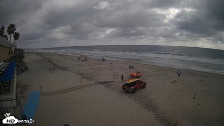 17th St. Del Mar Beach - 4K SW Live Webcam - May 16, 2026, 5:00pm PDT