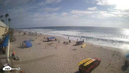 17th St. Del Mar Beach - 4K SW Live Webcam - Jul 24, 2026, 5:24pm PDT