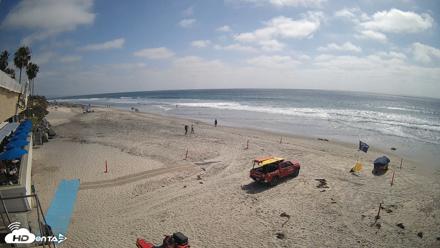 17th St. Del Mar Beach - 4K SW Live Webcam - May 21, 2026, 3:42pm PDT