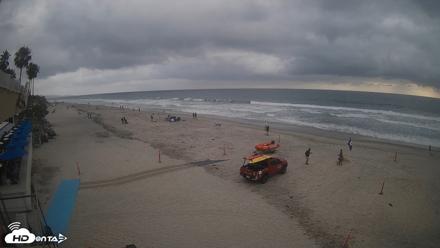 17th St. Del Mar Beach - 4K SW Live Webcam - May 16, 2026, 5:53pm PDT