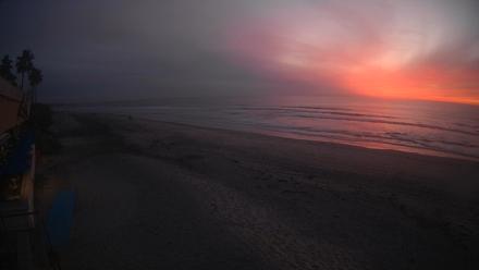 17th St. Del Mar Beach - 4K SW Live Webcam - Jan 28, 2026, 5:29pm PST