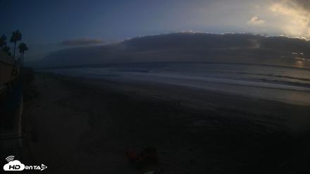17th St. Del Mar Beach - 4K SW Live Webcam - Sep 14, 2026, 6:26pm PDT