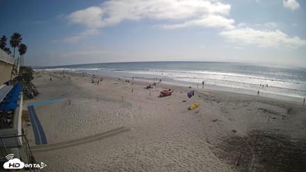 17th St. Del Mar Beach - 4K SW Live Webcam - May 8, 2026, 3:47pm PDT