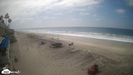 17th St. Del Mar Beach - 4K SW Live Webcam - Sep 25, 2026, 1:33pm PDT