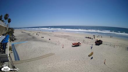 17th St. Del Mar Beach - 4K SW Live Webcam - Apr 14, 2026, 2:31pm PDT