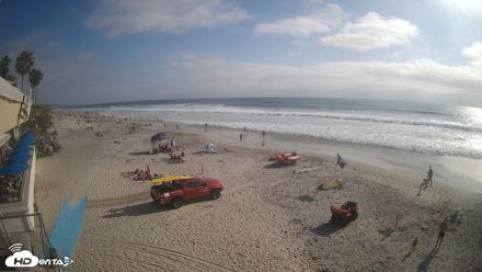 17th St. Del Mar Beach - 4K SW Live Webcam - Jun 5, 2026, 5:22pm PDT