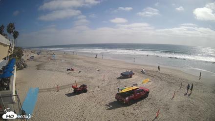 17th St. Del Mar Beach - 4K SW Live Webcam - Jun 1, 2026, 4:30pm PDT
