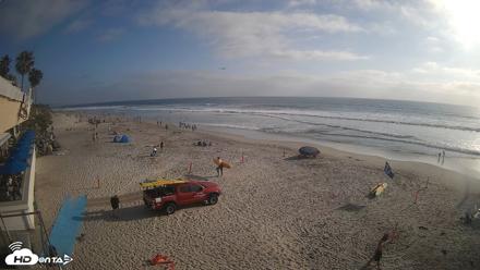 17th St. Del Mar Beach - 4K SW Live Webcam - Jun 4, 2026, 6:00pm PDT