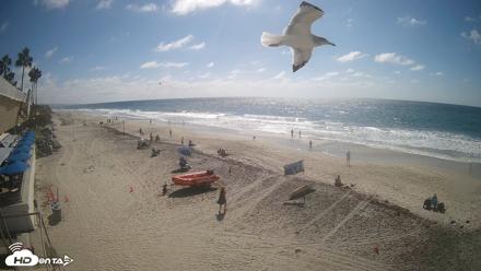 17th St. Del Mar Beach - 4K SW Live Webcam - Sep 22, 2026, 2:43pm PDT
