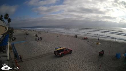 17th St. Del Mar Beach - 4K SW Live Webcam - May 9, 2026, 5:37pm PDT