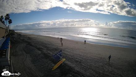 17th St. Del Mar Beach - 4K SW Live Webcam - Oct 23, 2026, 3:52pm PDT