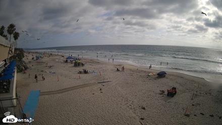 17th St. Del Mar Beach - 4K SW Live Webcam - May 23, 2026, 5:24pm PDT