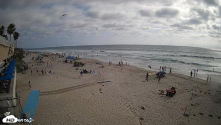 17th St. Del Mar Beach - 4K SW Live Webcam - May 23, 2026, 5:12pm PDT