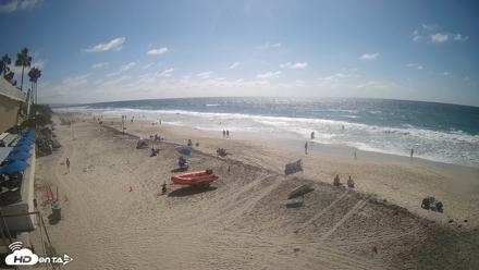 17th St. Del Mar Beach - 4K SW Live Webcam - Sep 22, 2026, 2:38pm PDT