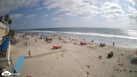 17th St. Del Mar Beach - 4K SW Live Webcam - May 23, 2026, 4:38pm PDT