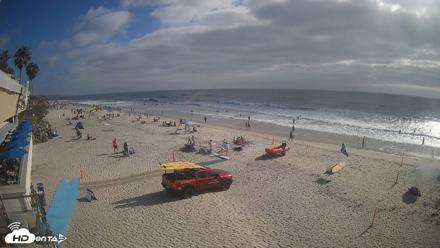17th St. Del Mar Beach - 4K SW Live Webcam - Jun 28, 2026, 5:15pm PDT